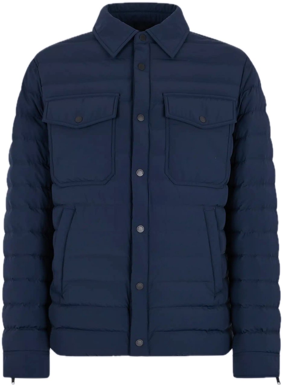 Moose Knuckles Lennox Shirt Jacket Navy Blauw