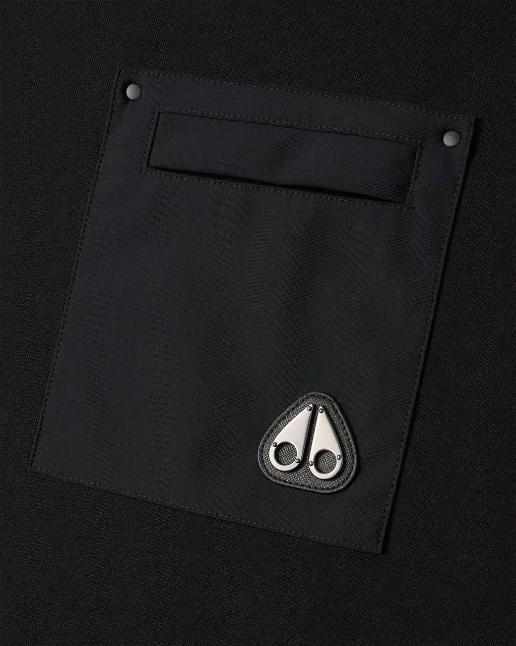 Moose Knuckles Dalon Tee Black Zwart