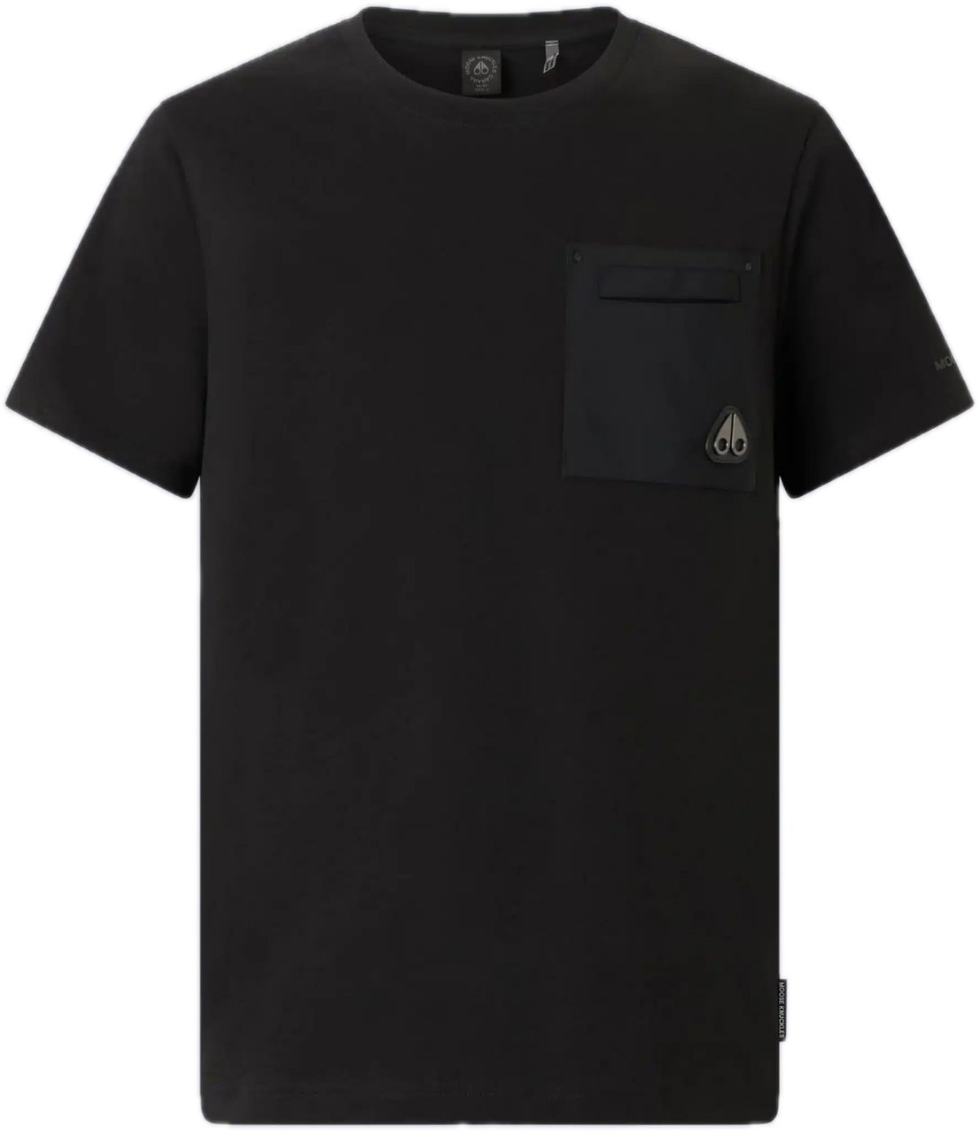 Moose Knuckles Dalon Tee Black Zwart