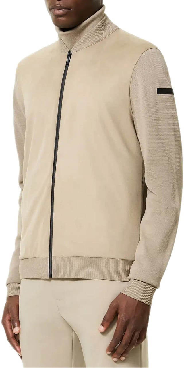 RRD Nabucco Full Zip Soft Knit Tobacco Taupe
