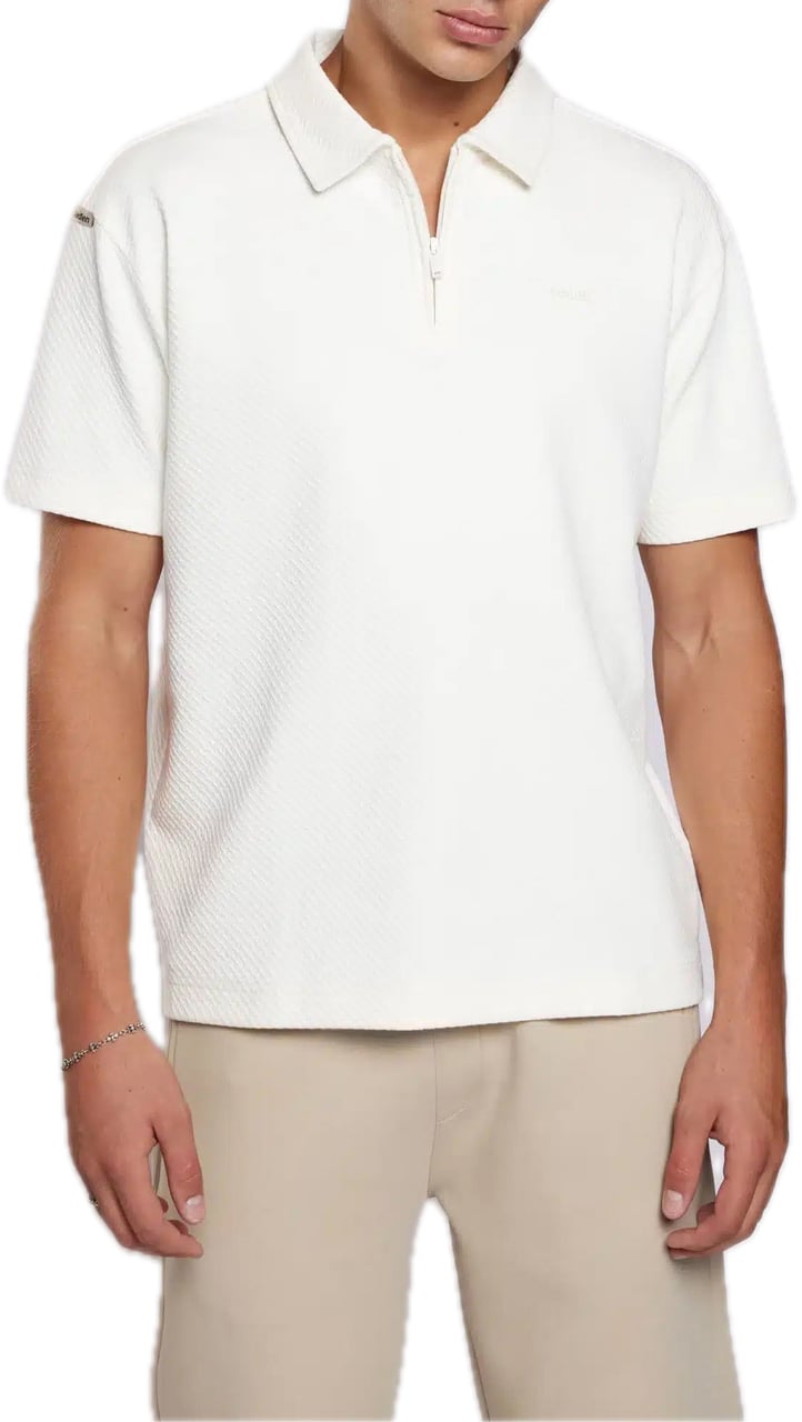 Aeden Cody Polo Off-white Wit