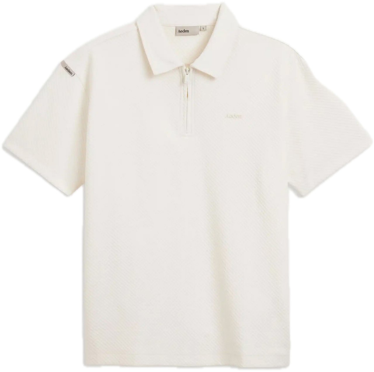 Aeden Cody Polo Off-white Wit