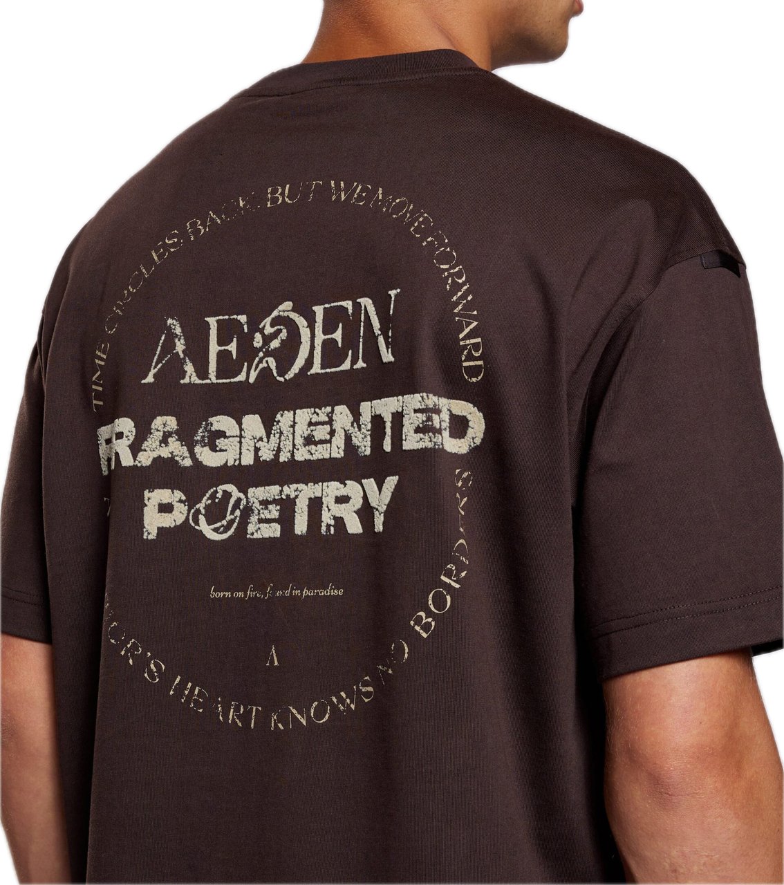 Aeden Fabien Tee Ganache Bruin