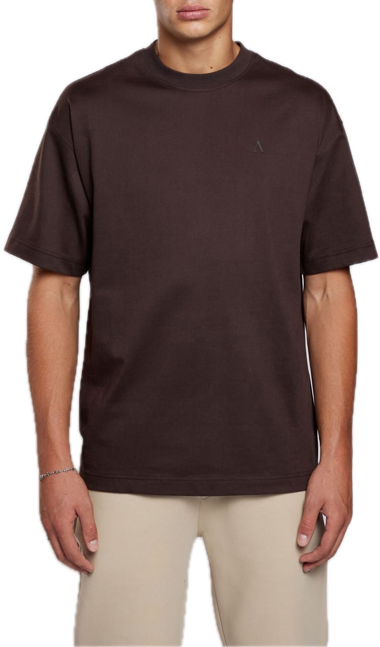 Aeden Fabien Tee Ganache Bruin