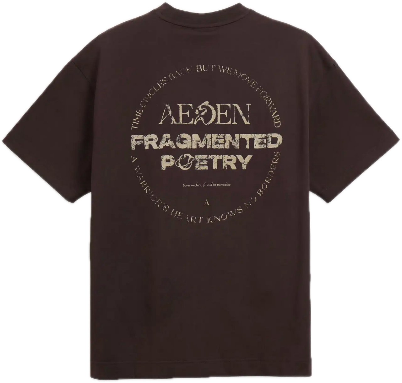 Aeden Fabien Tee Ganache Bruin
