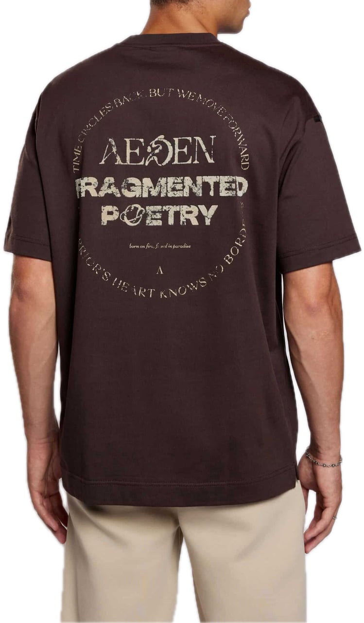 Aeden Fabien Tee Ganache Bruin