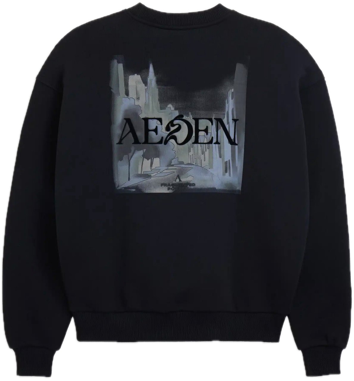 Aeden Alaric Sweatshirt Black Zwart