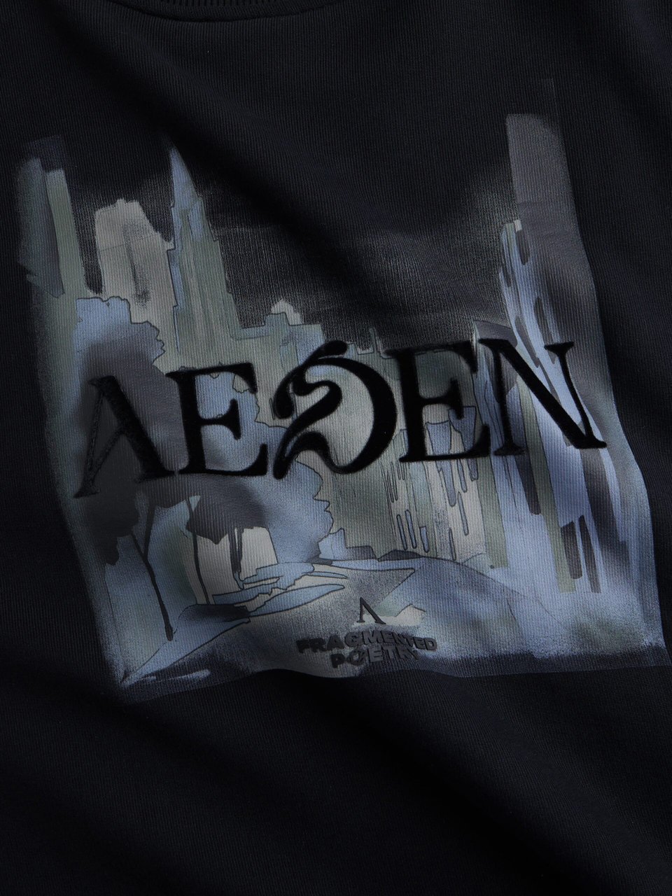 Aeden Alaric Sweatshirt Black Zwart