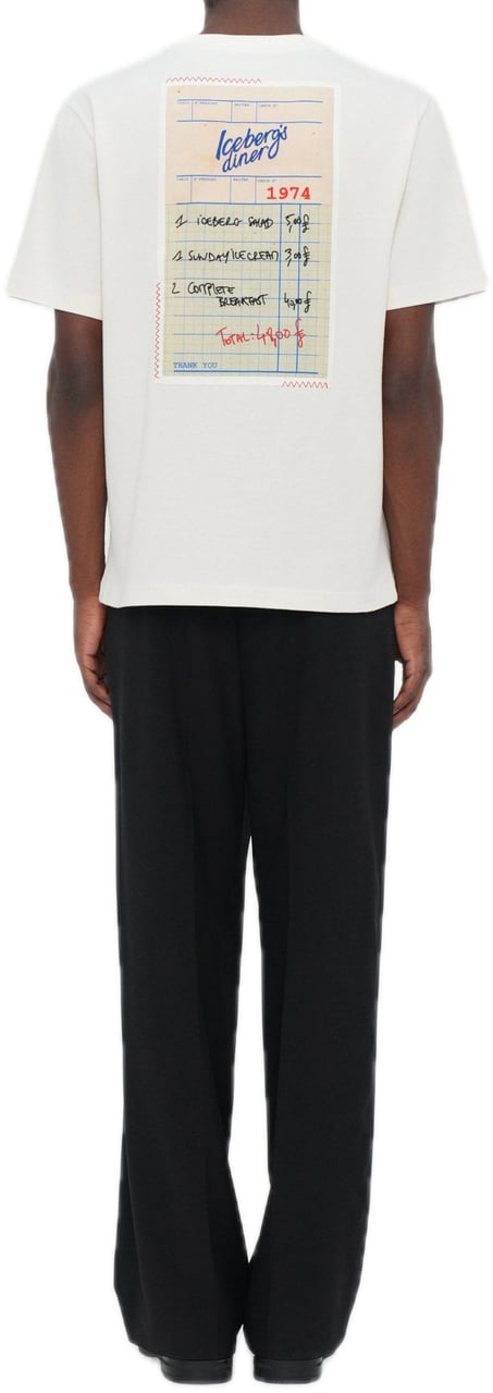 Iceberg T-shirt Offwhite Wit