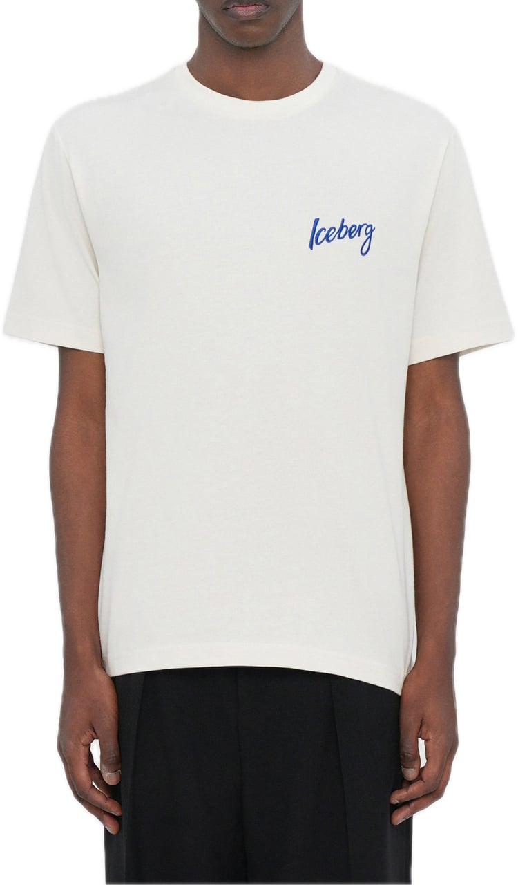 Iceberg T-shirt Offwhite Wit