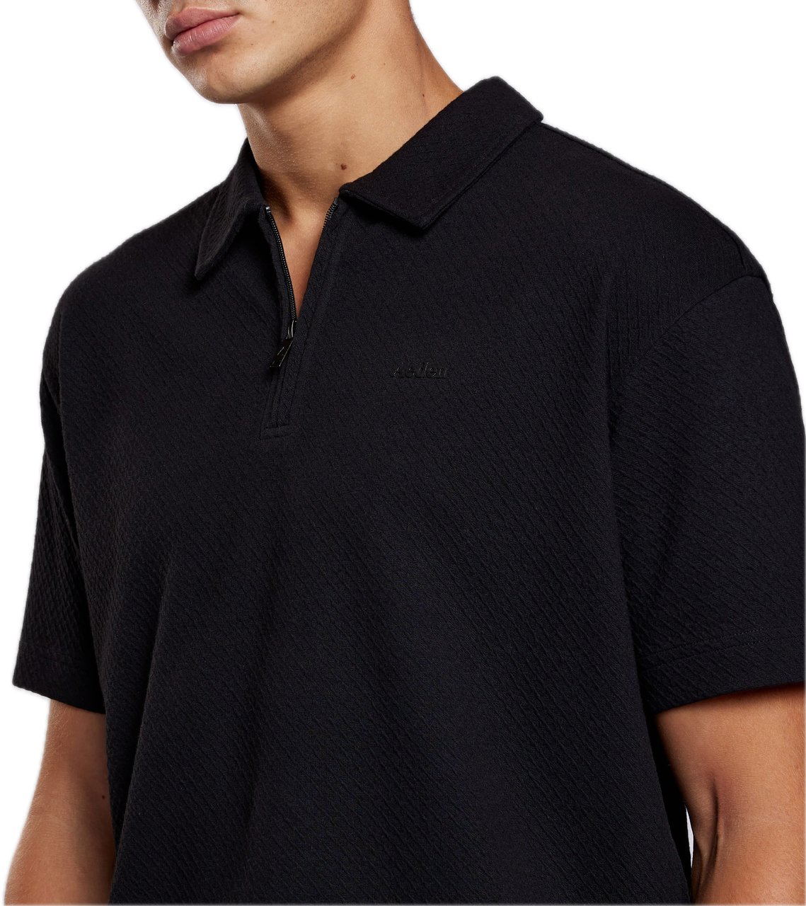 Aeden Cody Polo Deep Black Zwart