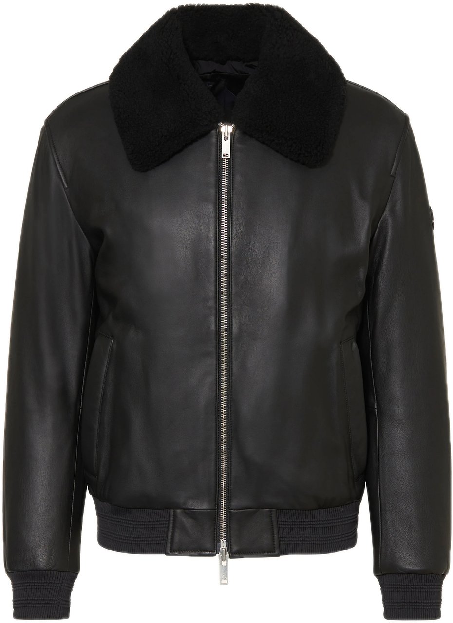 Moose Knuckles Toba Bomber Black/Black Zwart