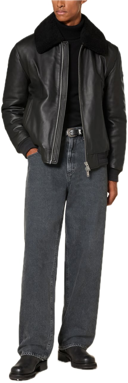 Moose Knuckles Toba Bomber Black/Black Zwart