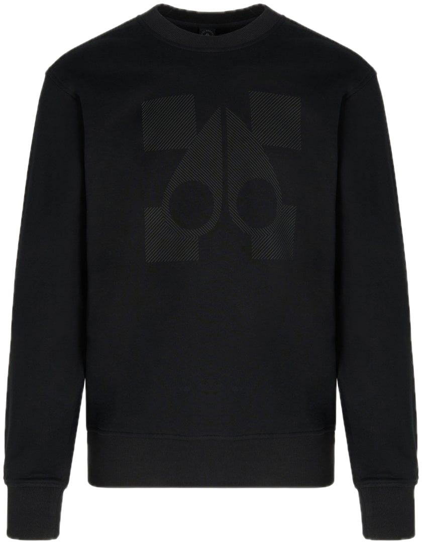 Moose Knuckles Finchley Crewneck Cement Grijs