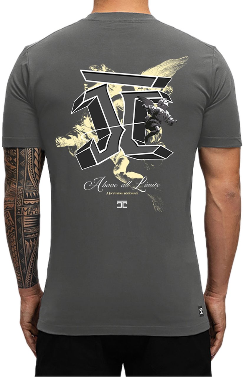 JORCUSTOM AboveAllLimits Sf T-Shirt Antracite Grijs