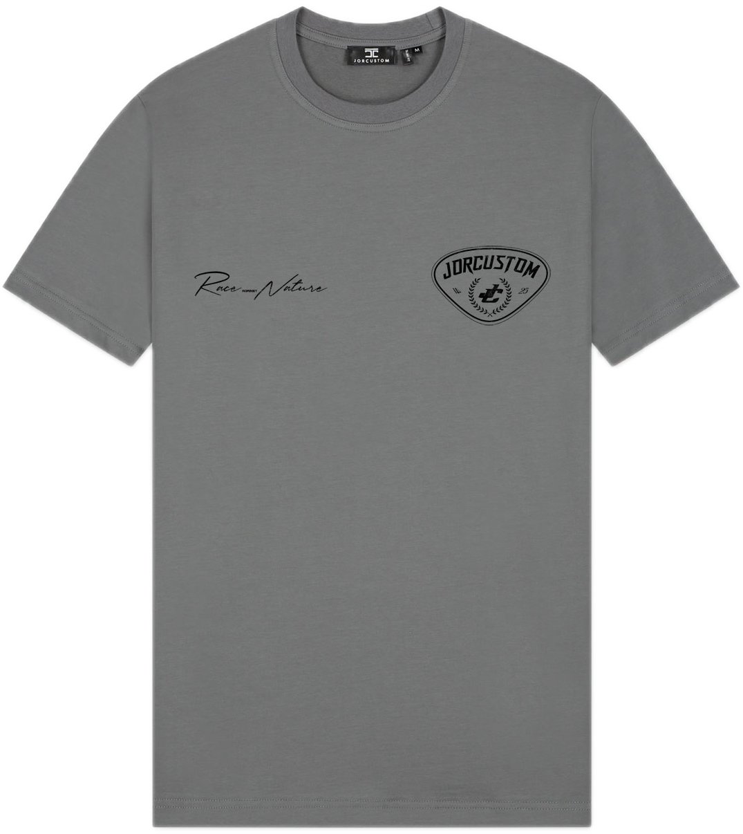 JORCUSTOM RaceAgainst Sf T-Shirt Antracite Grijs