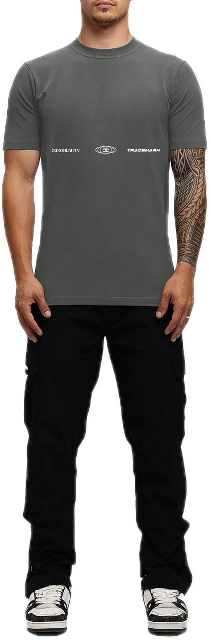 JORCUSTOM UncommonMinds Sf T-Shirt Antracite Grijs