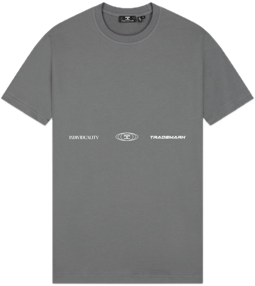 JORCUSTOM UncommonMinds Sf T-Shirt Antracite Grijs