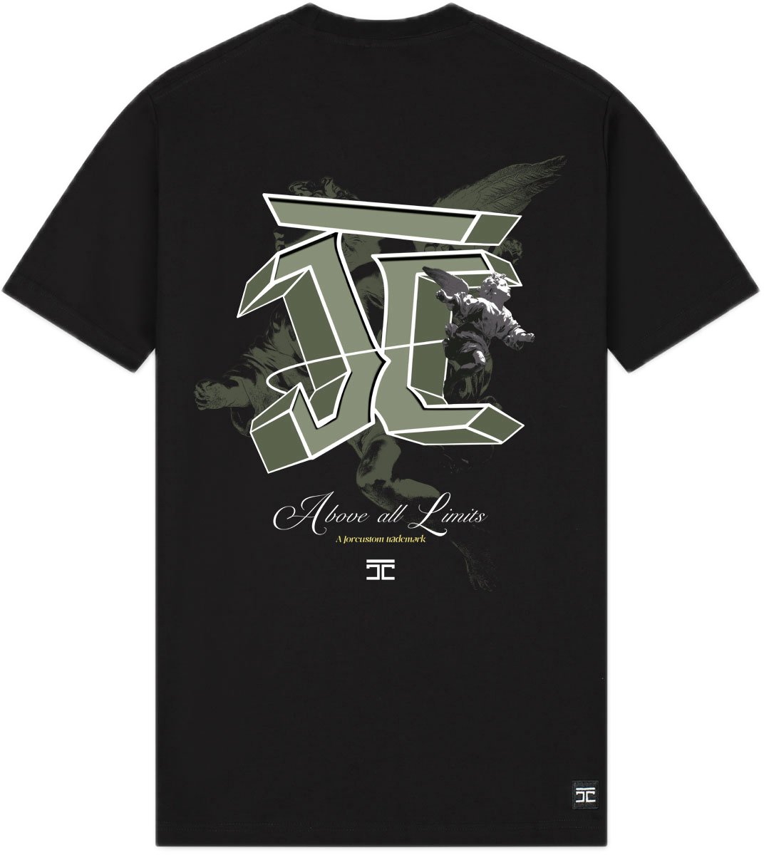 JORCUSTOM AboveAllLimits Sf T-Shirt Black Zwart