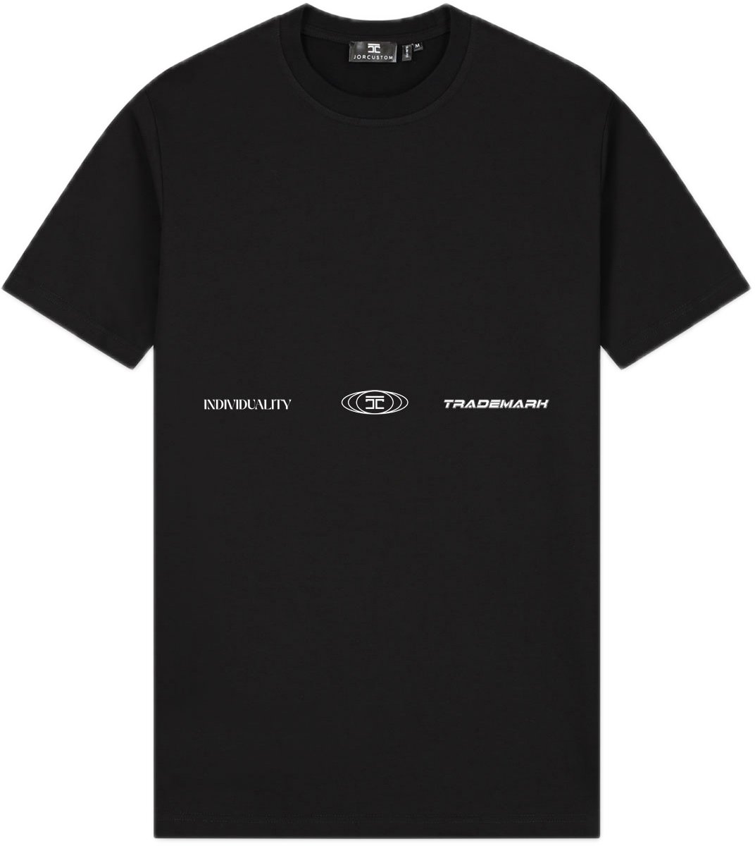 JORCUSTOM UncommonMinds Sf T-Shirt Black Zwart