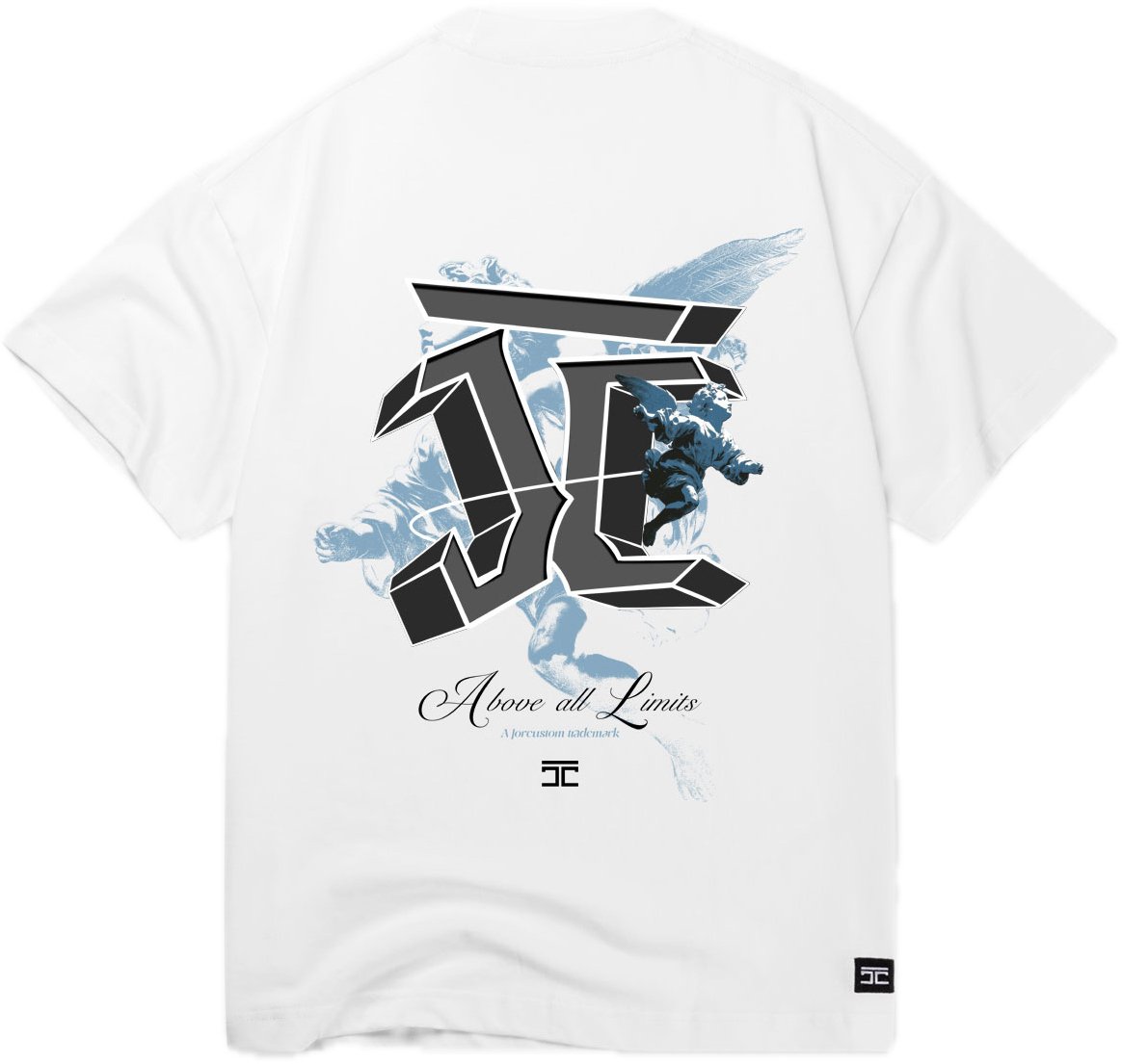 JORCUSTOM AboveAllLimits Lf T-Shirt White Wit