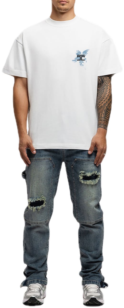 JORCUSTOM AboveAllLimits Lf T-Shirt White Wit