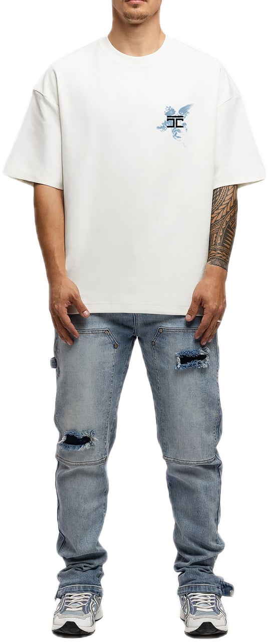 JORCUSTOM AboveAllLimits Os T-Shirt White Wit