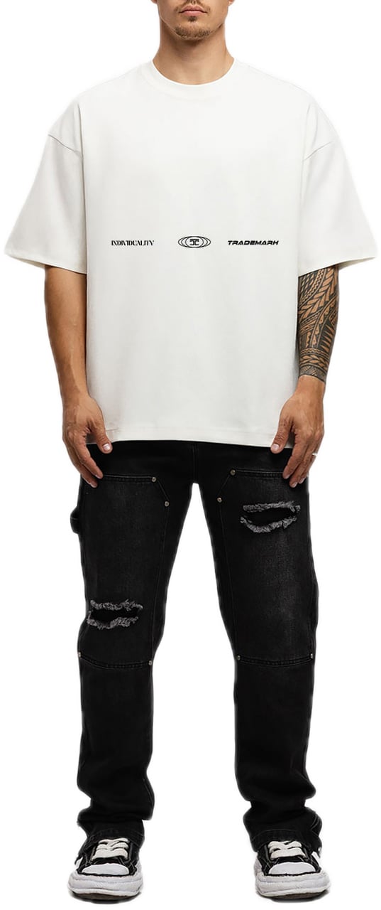 JORCUSTOM UncommonMinds Os T-Shirt White Wit