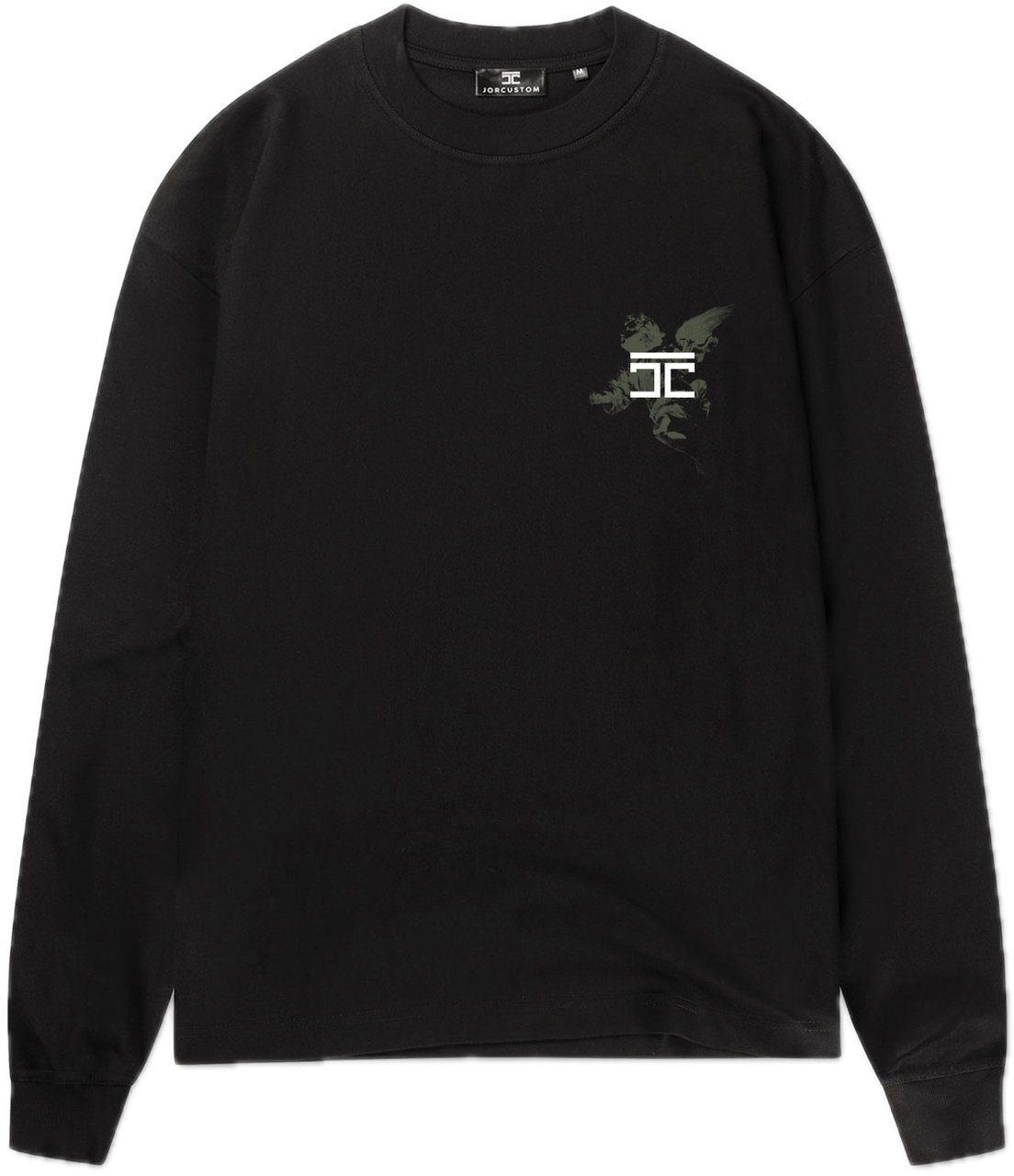 JORCUSTOM AboveAllLimits Ls T-Shirt Black Zwart