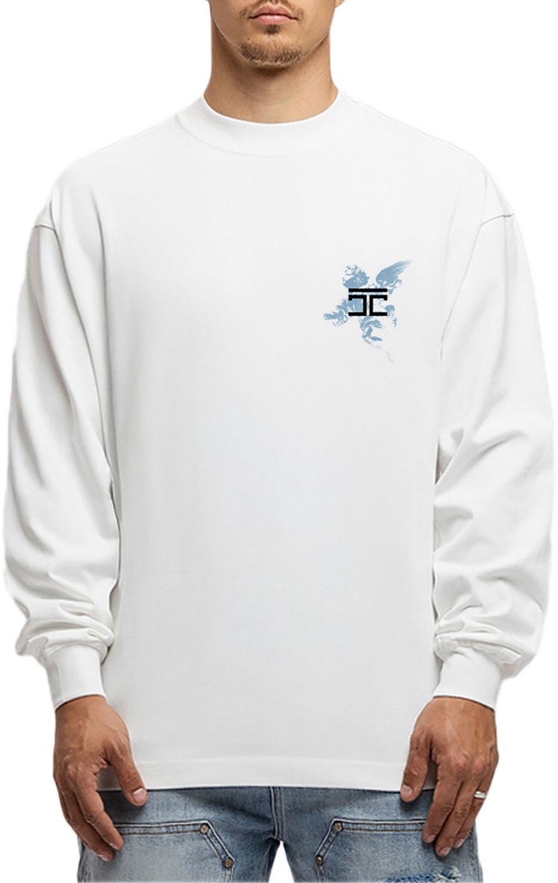 JORCUSTOM AboveAllLimits Ls T-Shirt White Wit