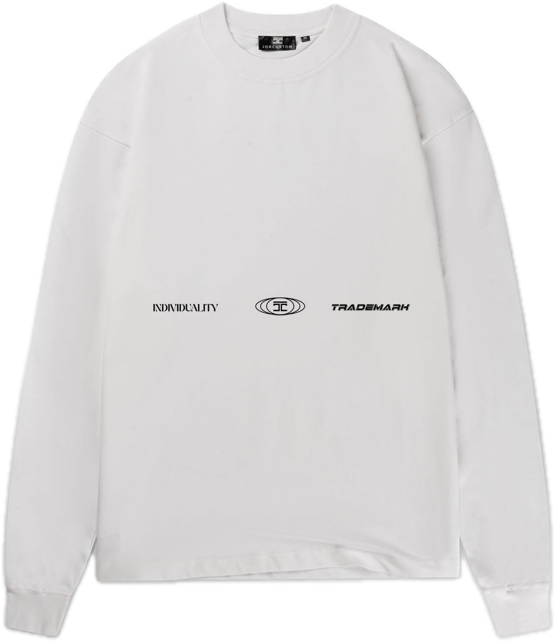 JORCUSTOM UncommonMinds Ls T-Shirt White Wit