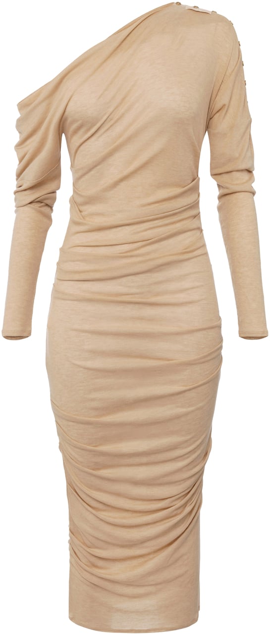 Elisabetta Franchi Dresses Honey Geel