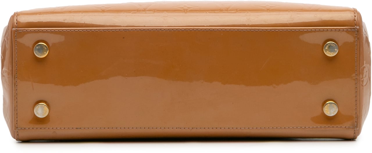 Louis Vuitton Monogram Vernis Brea MM Bruin