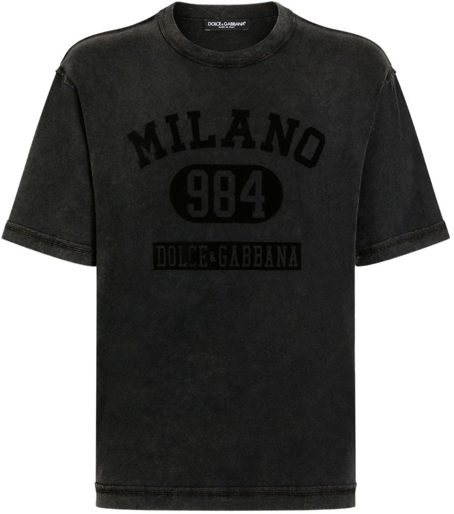 Dolce & Gabbana T-Shirts And Polos Black Zwart