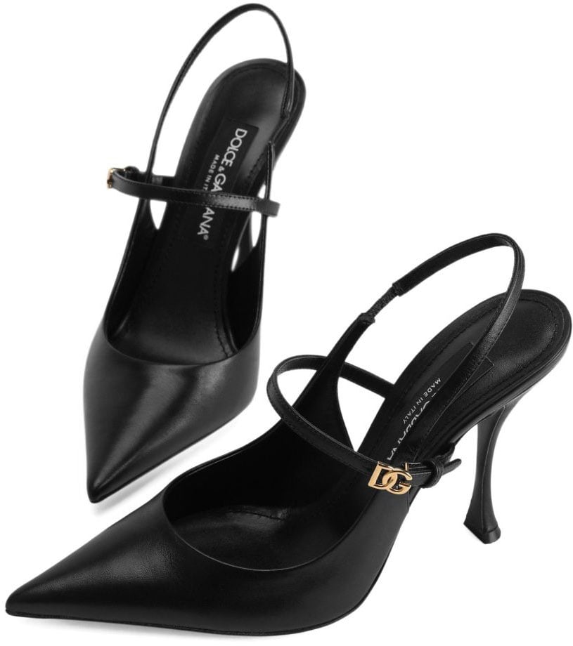 Dolce & Gabbana With Heel Black Zwart