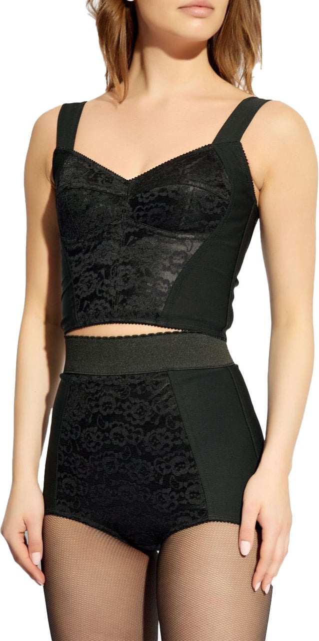 Dolce & Gabbana Top Black Zwart