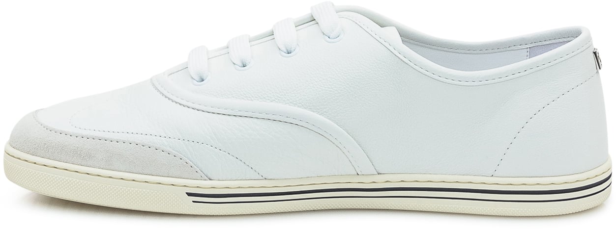 Dolce & Gabbana Dolce & Gabbana Sneakers in Pelle Bianca Wit