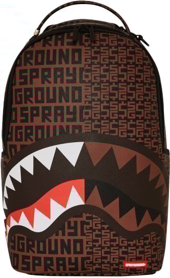 Sprayground Bags Brown Bruin