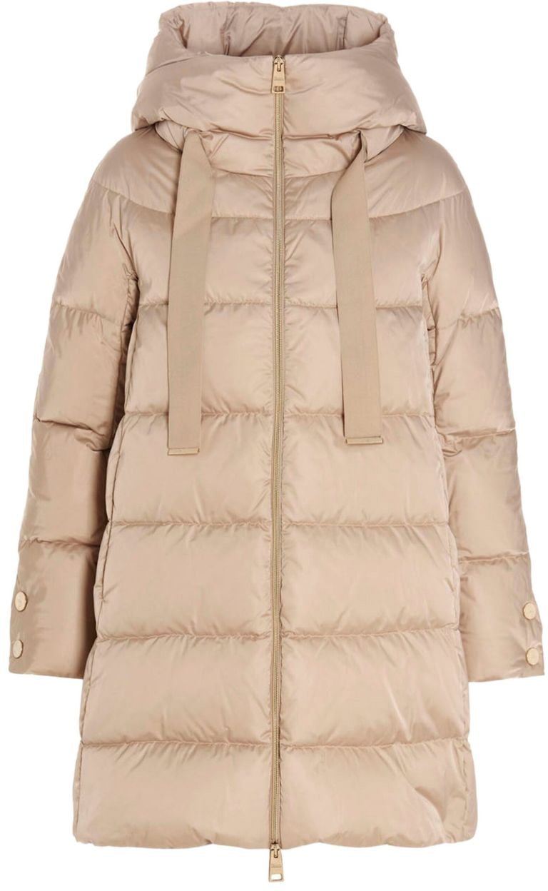 Herno Coats Beige Beige