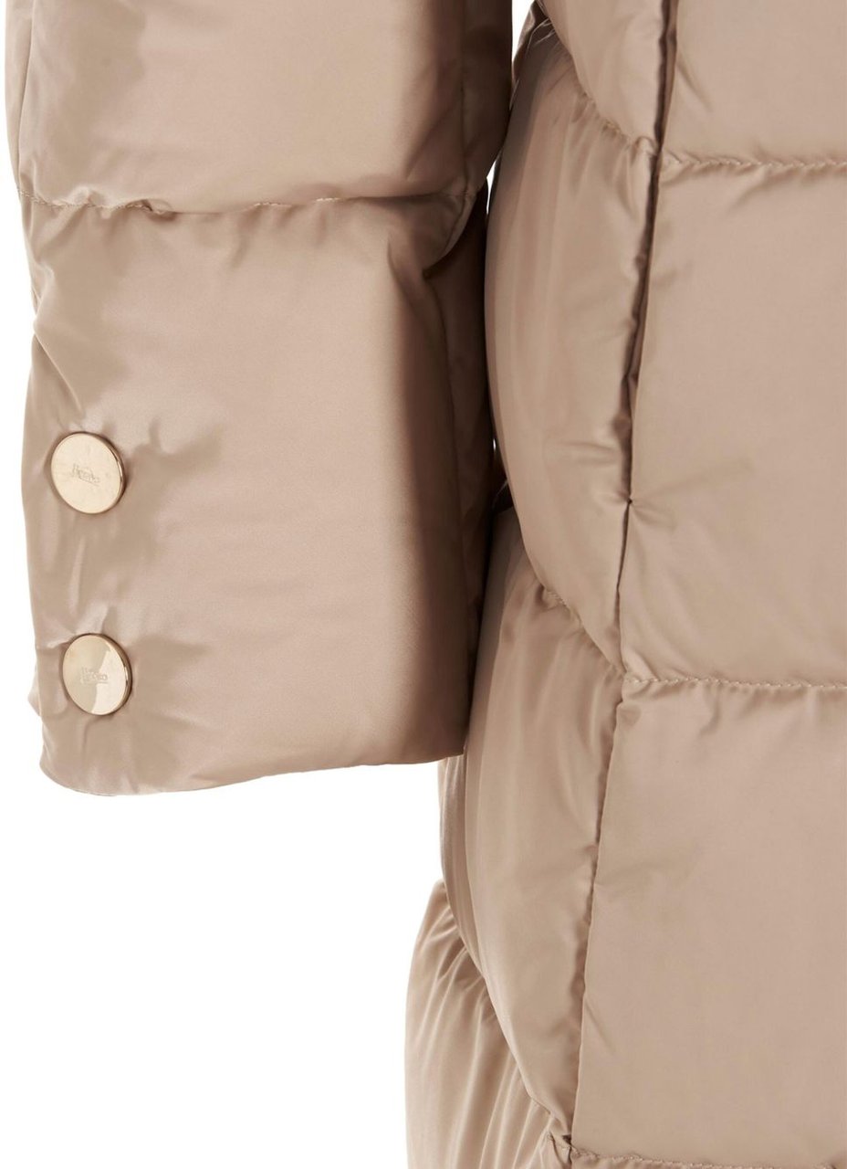 Herno Coats Beige Beige