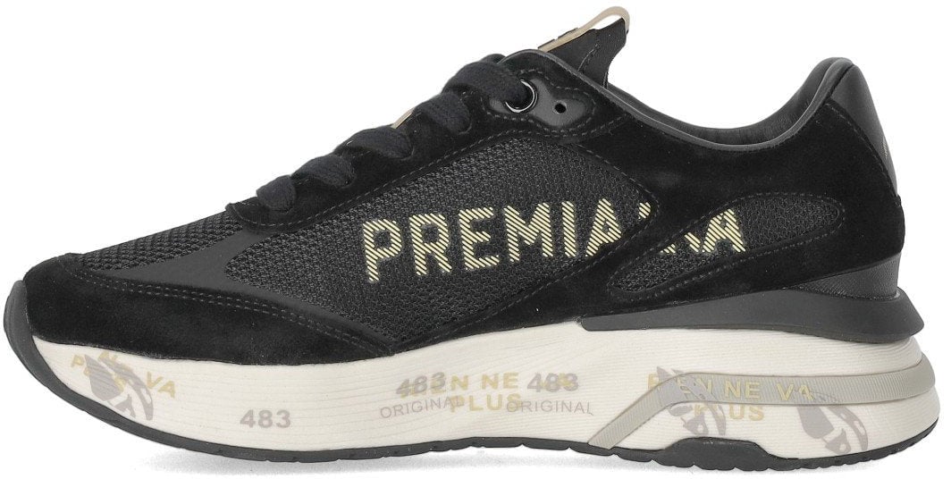 Premiata Dames Moerund Sneaker Zwart