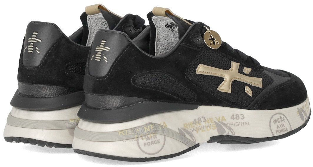 Premiata Dames Moerund Sneaker Zwart