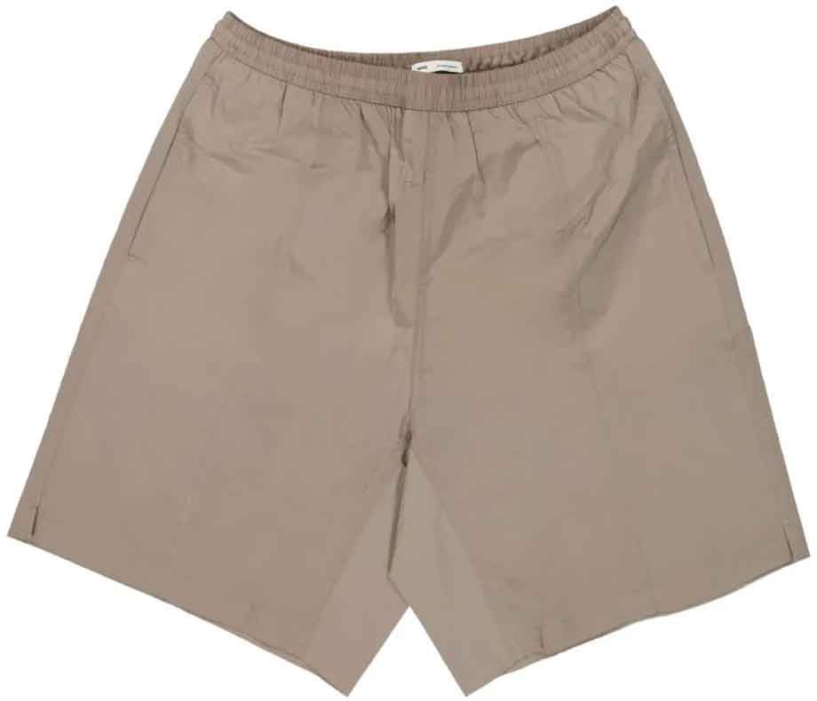 AMI Paris short de bain a panneaux Bruin