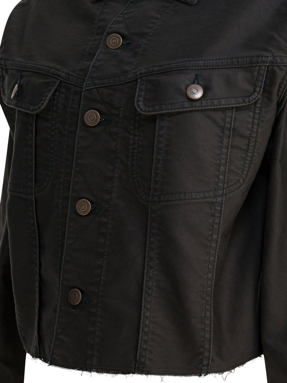 Maison Margiela Denim jacket Zwart