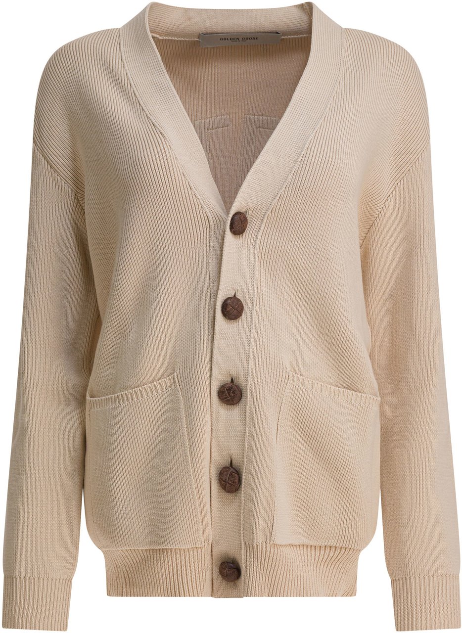 Golden Goose Cotton cardigan Beige