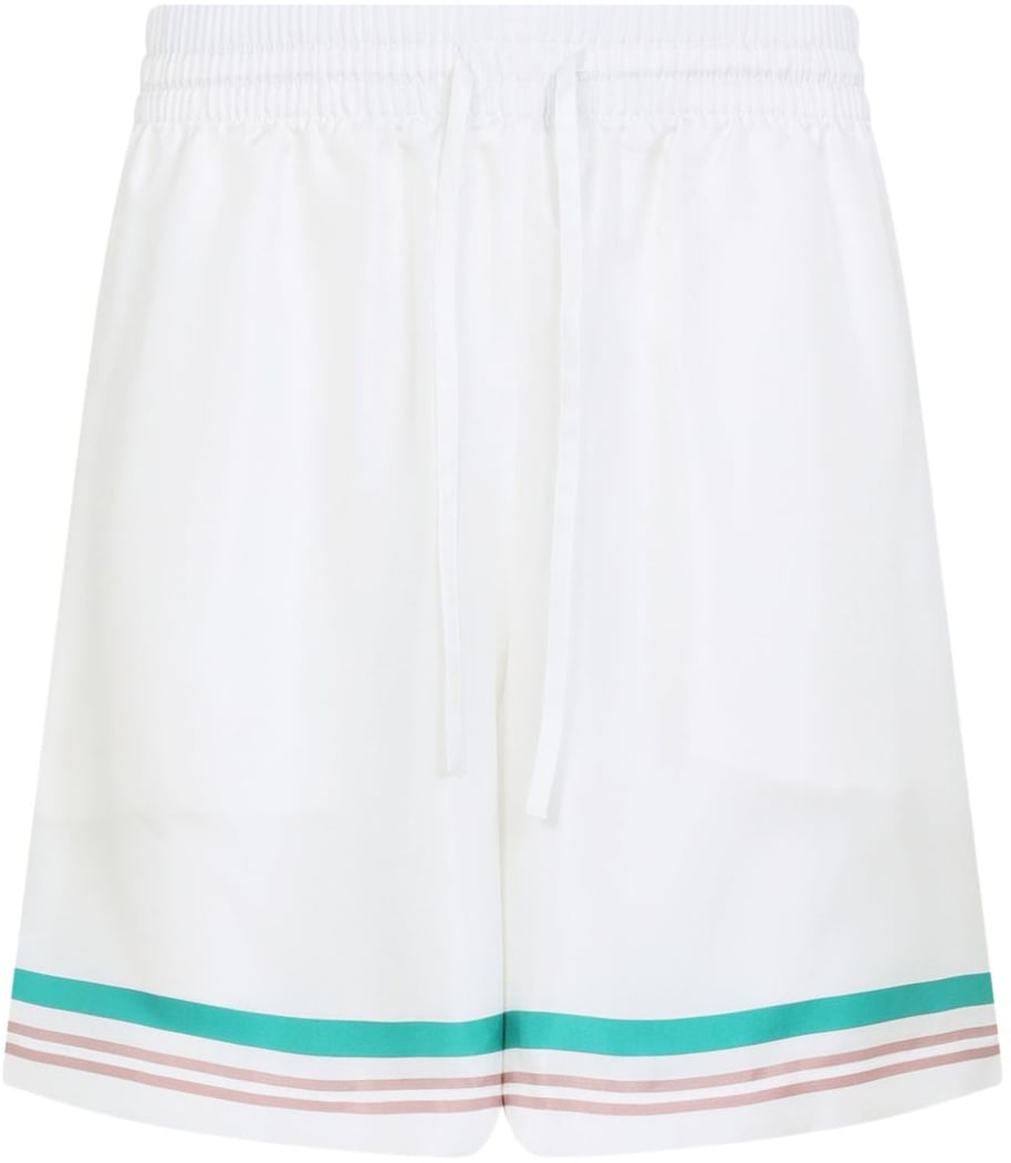 Casablanca Casablanca Pantaloncini Bianco Wit