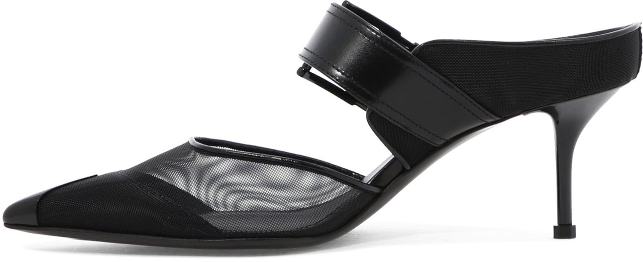 Alexander McQueen Scarpe con tacco "Punk" Zwart