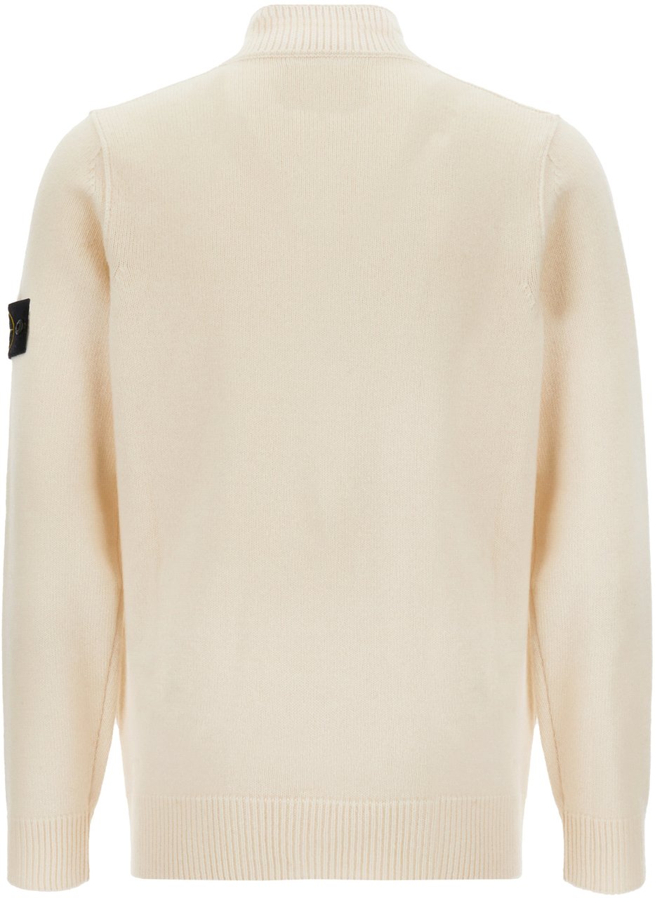 Stone Island Stone Island Sand wool blend sweater Neutraal