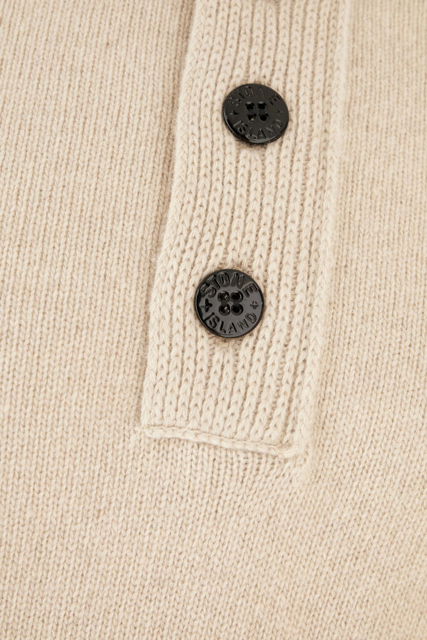 Stone Island Stone Island Sand wool blend sweater Neutraal