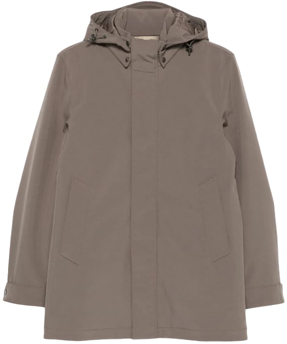 Woolrich Coats Dove Grey Grijs